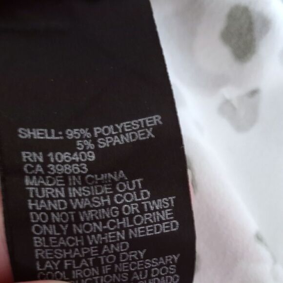 CATHERINE MALANDRINO CAMO TOP SZ.S EUC - Picture 7 of 7